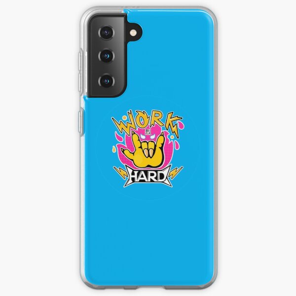 Work hard Samsung Galaxy Soft Case RB2204product Offical Aggretsuko Merch