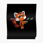 Cute Red Panda Buy yourself something nice Kawaii  Poster RB2204product Offical Aggretsuko Merch