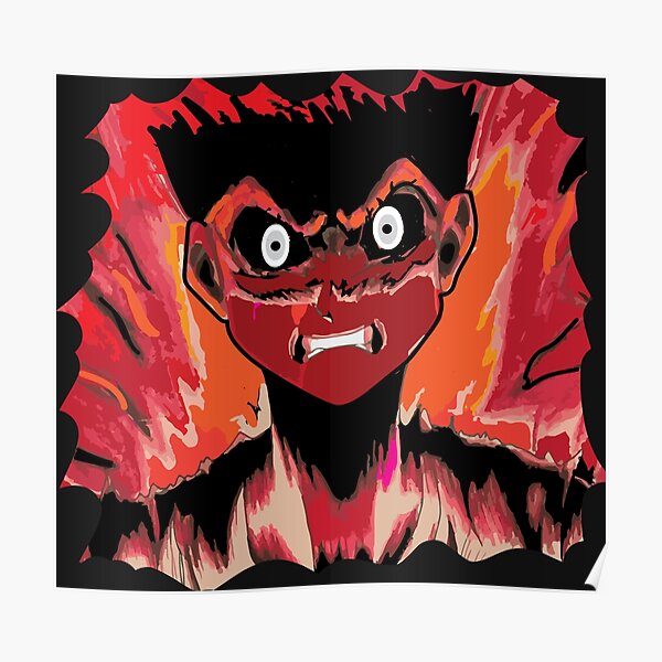 Anime rage zombie caracter emotion Poster RB2204product Offical Aggretsuko Merch