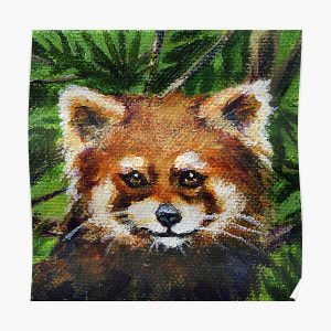 Red Panda Poster RB2204product Offical Aggretsuko Merch