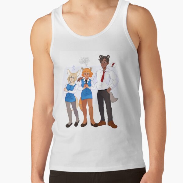 Aggretsuko! Tank Top RB2204product Offical Aggretsuko Merch