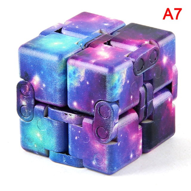efterligne cowboy Gentagen Galaxy Infinity Cube Fidget Toys for Stress Relief | Aggretsuko Merch
