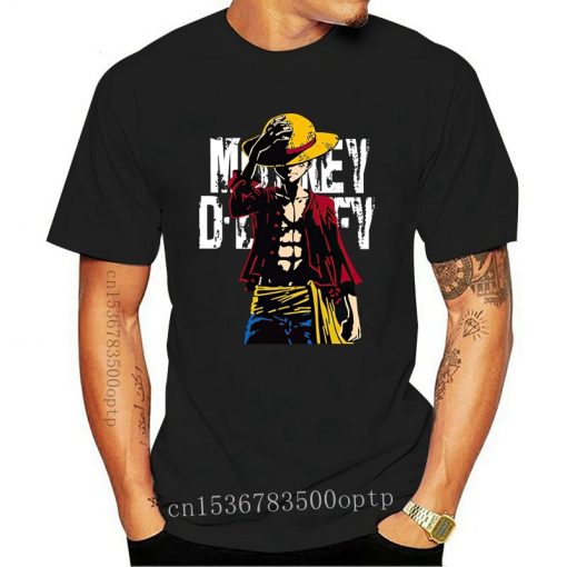 New 2021 Summer One Piece T Shirt Men Monkey D Luffy T Shirts 2021 Short Sleeve 510x510 1 - Aggretsuko Merch