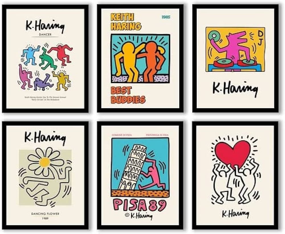 Keith Haring 1 - Aggretsuko Merch